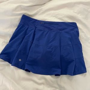 Lululemon Blue Tennis Skirt